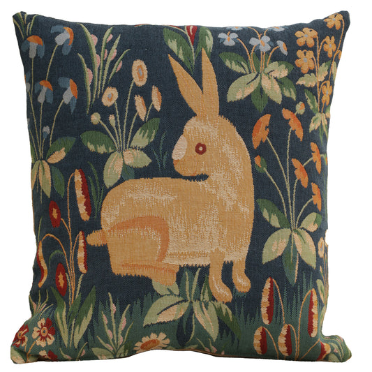 Medieval Rabbit French Cushion Cover