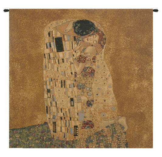 The Kiss by Klimt I Italian Wall Tapestry