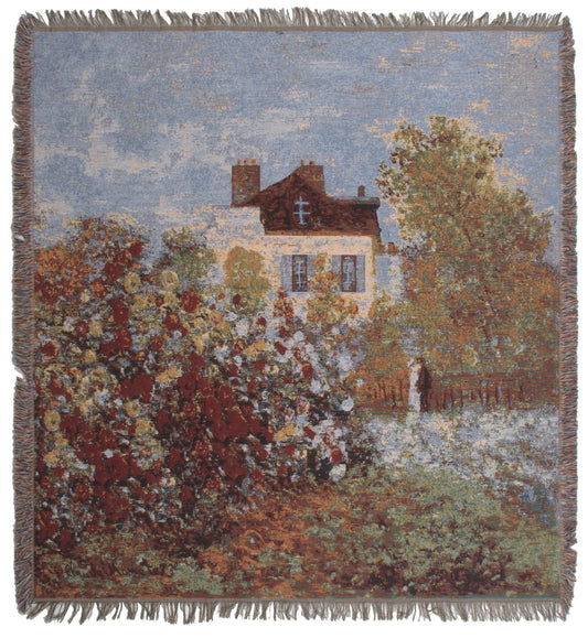 Monet's Maison European Throw
