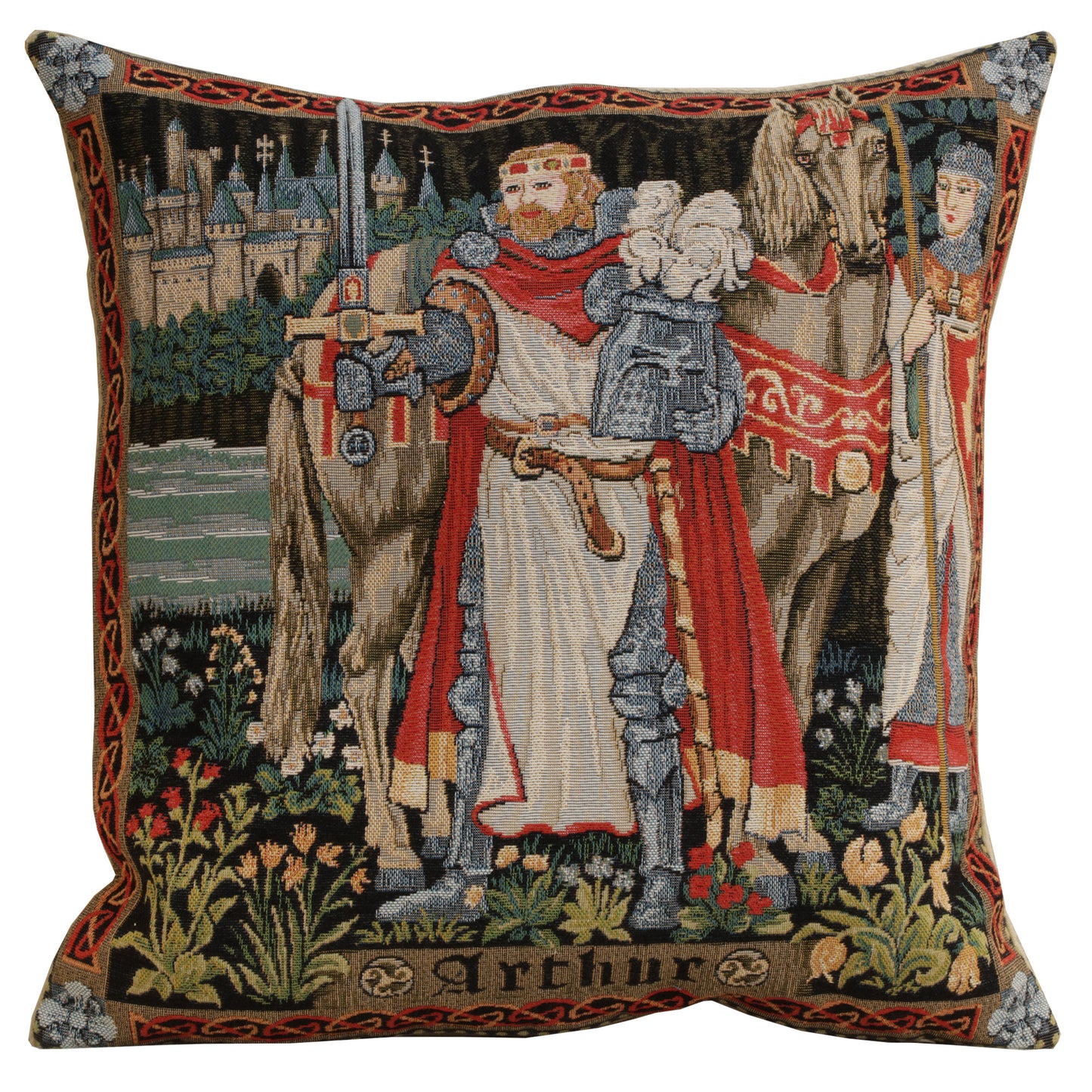 Legendary King Arthur European Cushion Covers