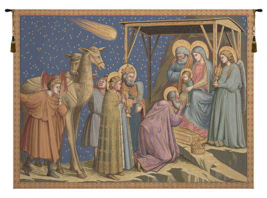 Adoration  Italian Wall Tapestry