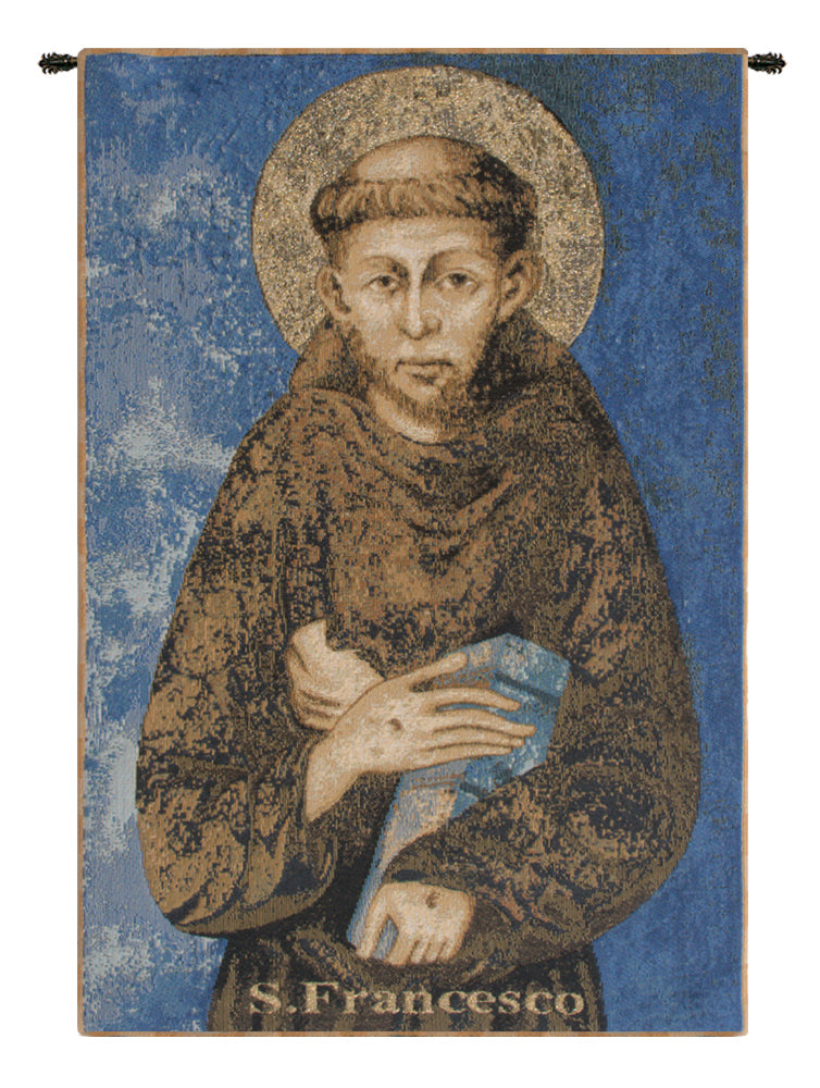St. Francis From Assisi Italian Wall Tapestry