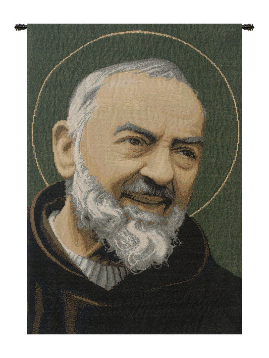 St. Pio Italian Wall Tapestry