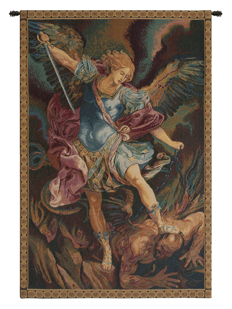St. Michael Italian Wall Tapestry