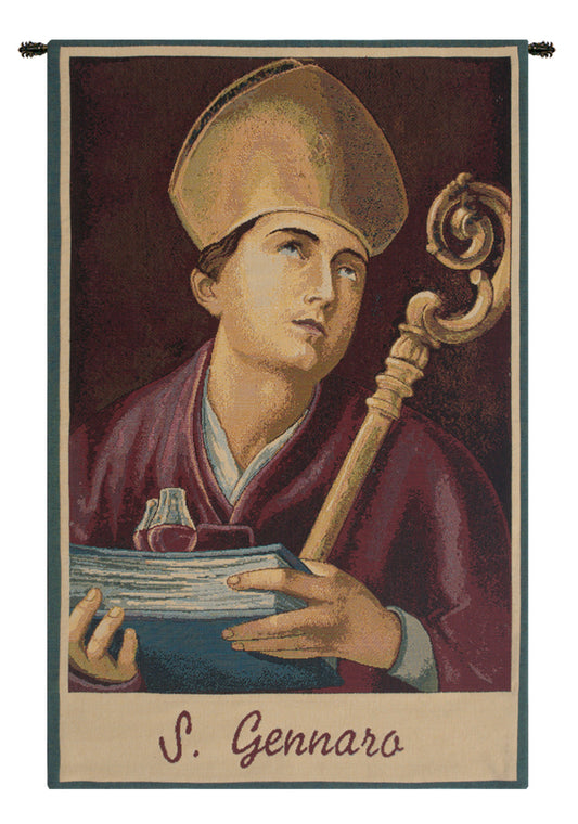 St. Gennaro Italian Wall Tapestry
