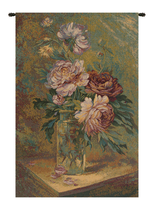 Vaso Di Fiori Italian Wall Tapestry