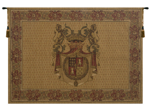 Blason Tours Horizontal Belgian Tapestry