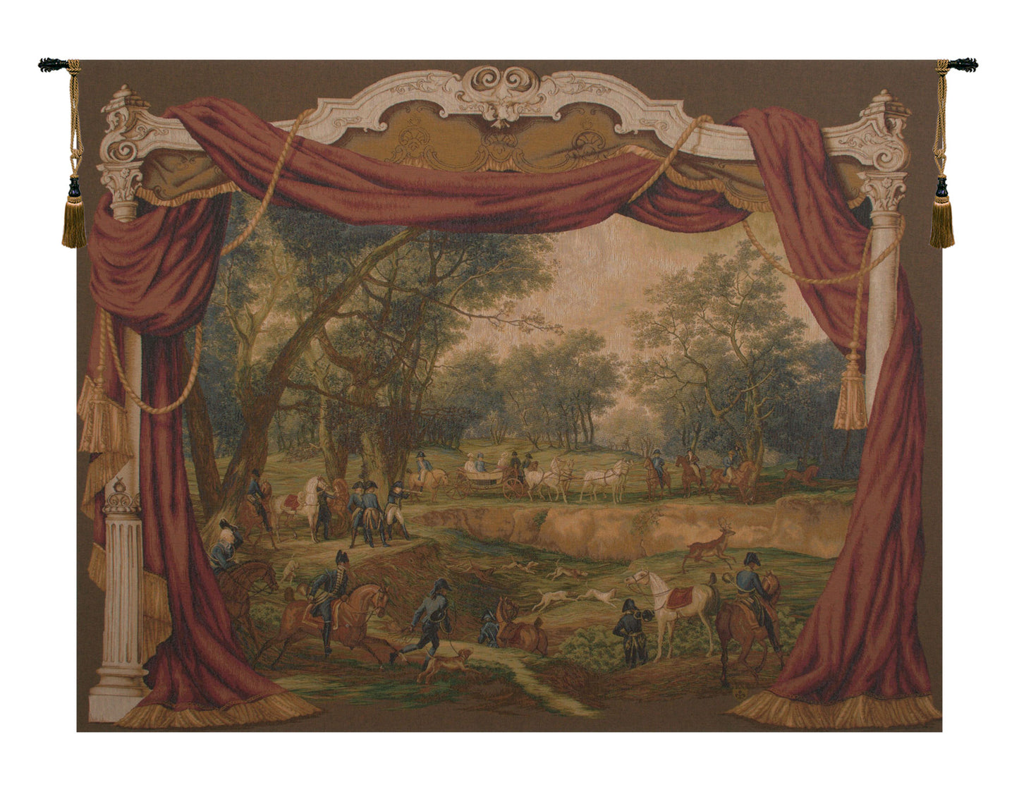 Promenade Napoleonienne French Tapestry