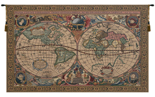 Map Mercator Tapestry Wholesale