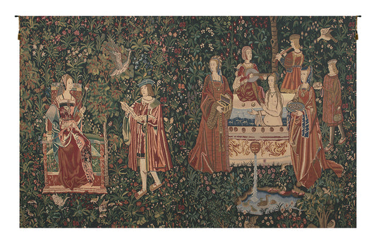 Bath and Reading in the Garden Tapestry Wholesale