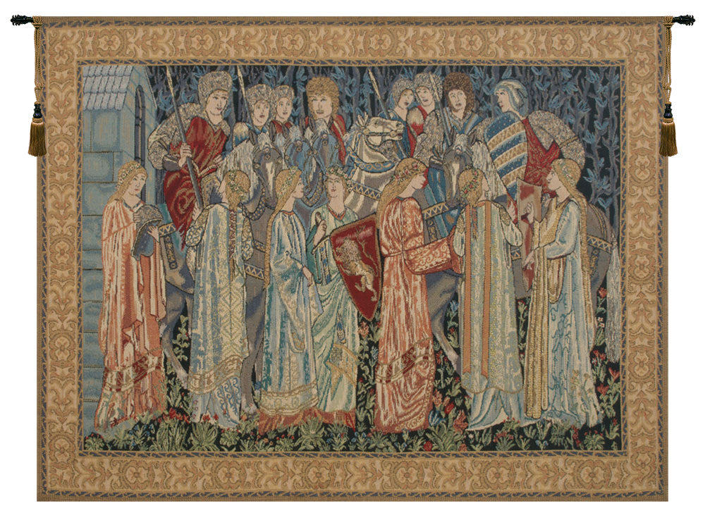 Knights Departure  Tapestry Wholesale