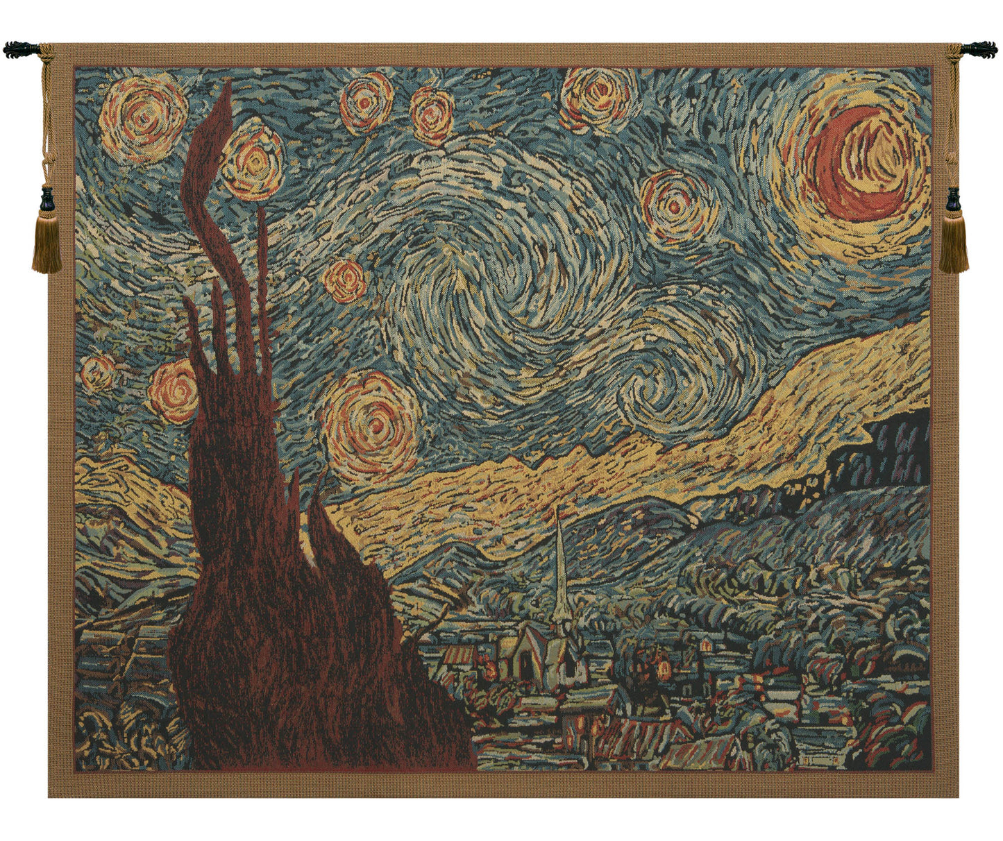 Van Gogh's Starry Night Tapestry Wholesale