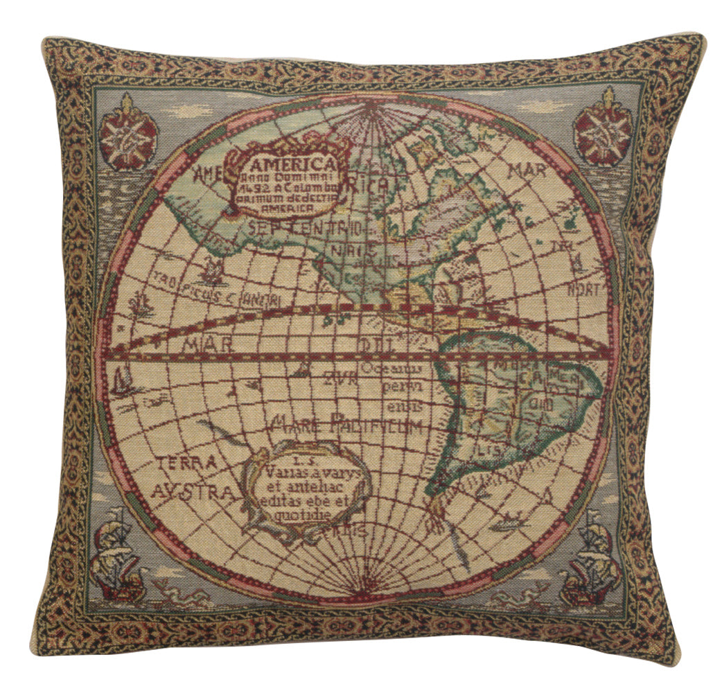 Map of the West Cushion Cover Wholesale