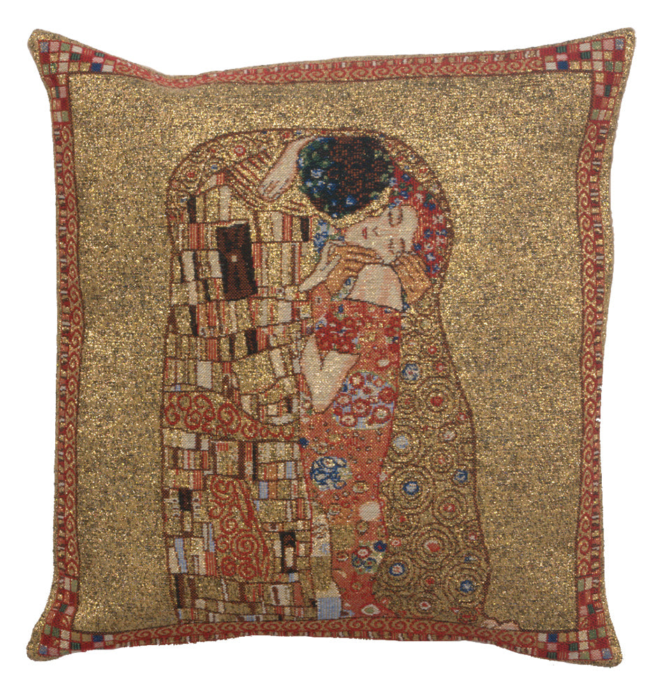 Le Baiser by Klimt Cushion Cover Wholesale