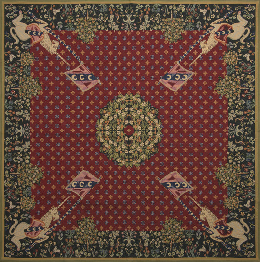 Dame a la Licorne Afghan Throw Wholesale