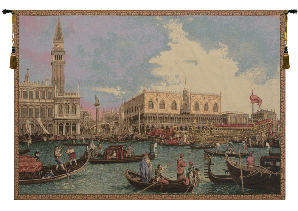 Bucintoro Venice Italian Wall Tapestry