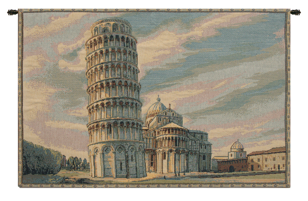 Torre di Pisa Italian Wall Tapestry