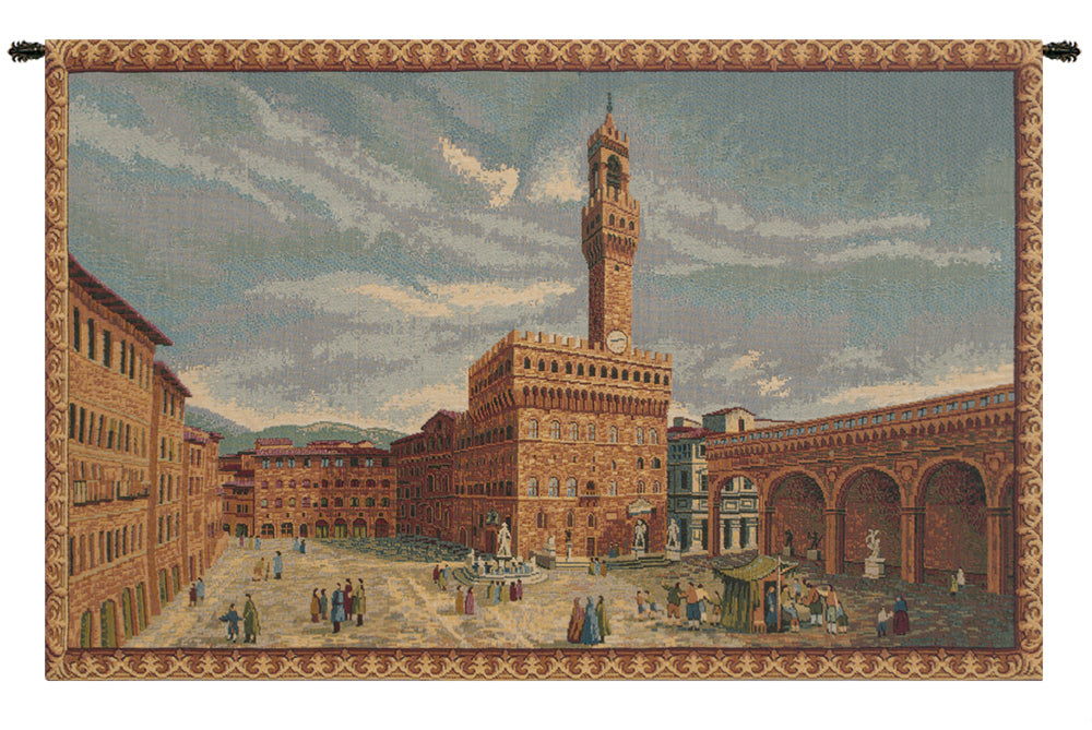 Palazzo Vecchio Firenze Italian Wall Tapestry