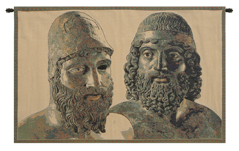 Bronzi di Riace Italian Wall Tapestry