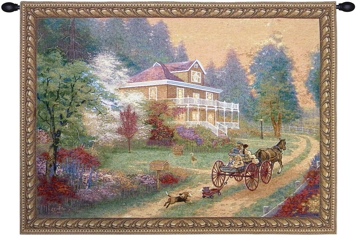 Sunday Drive Tapestry Wall Art