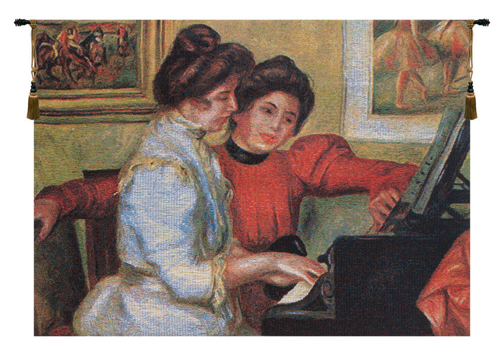 Piano Belgian Tapestry Wall Art