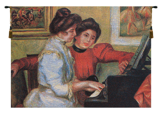 Piano Belgian Tapestry Wall Art