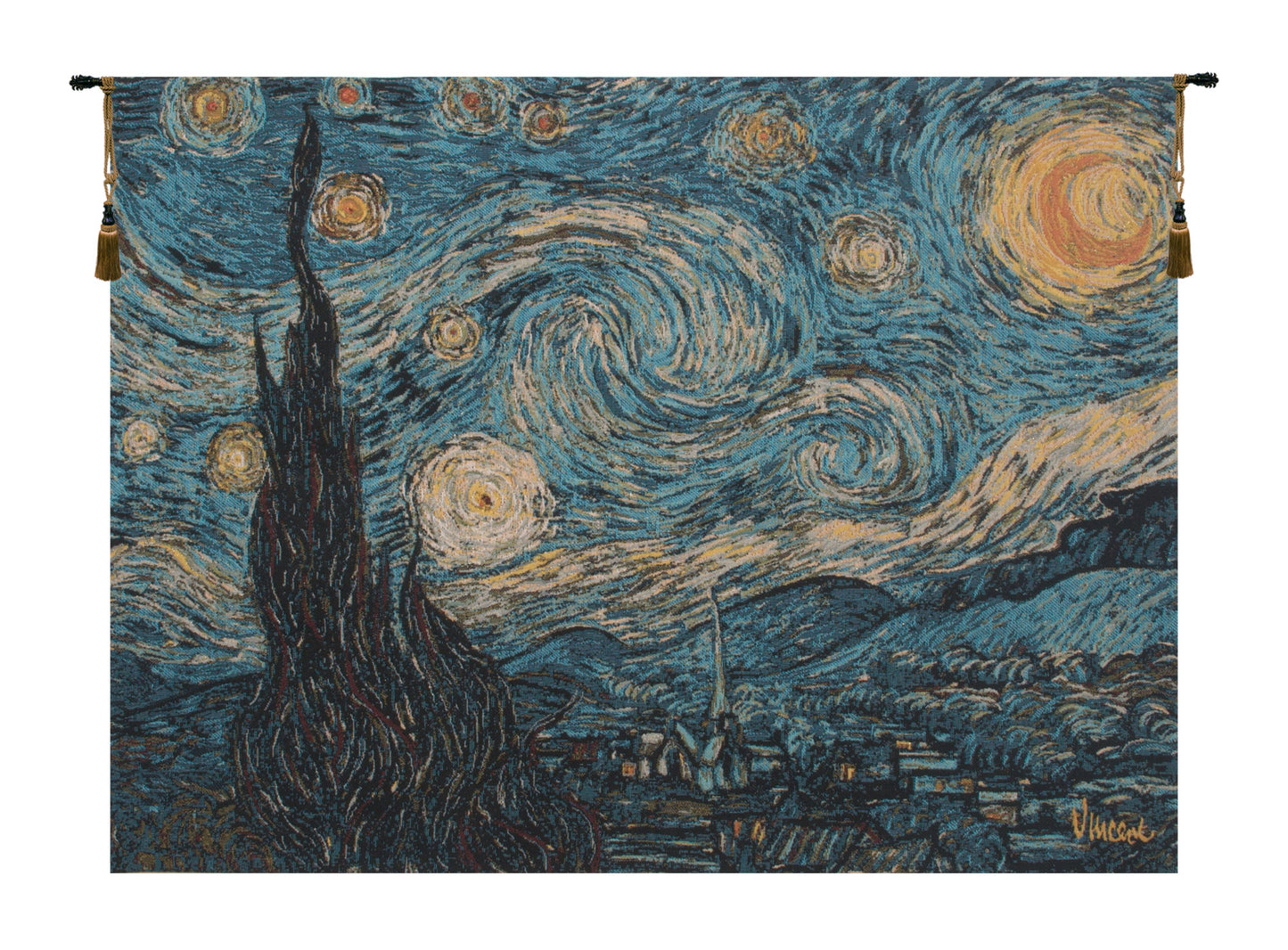 The Starry Night European Tapestry