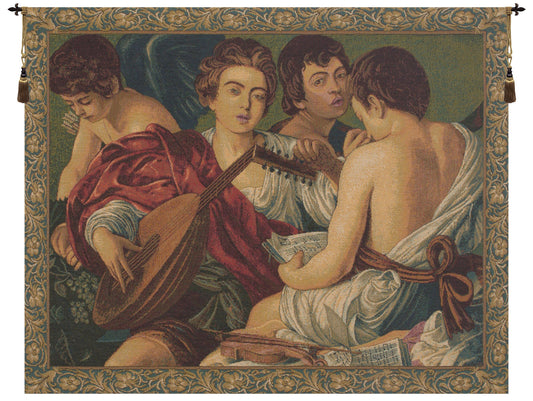 Concerto Caravaggio Italian Wall Tapestry