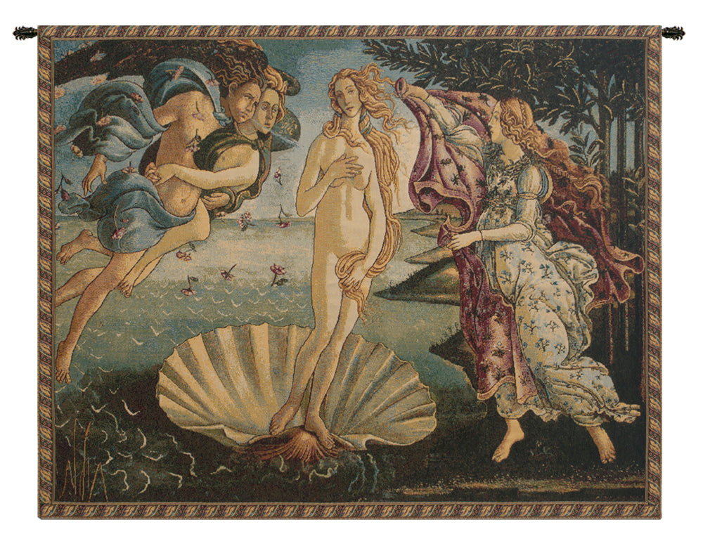 Nascita di Venere by Sandro Botticelli Italian Wall Tapestry