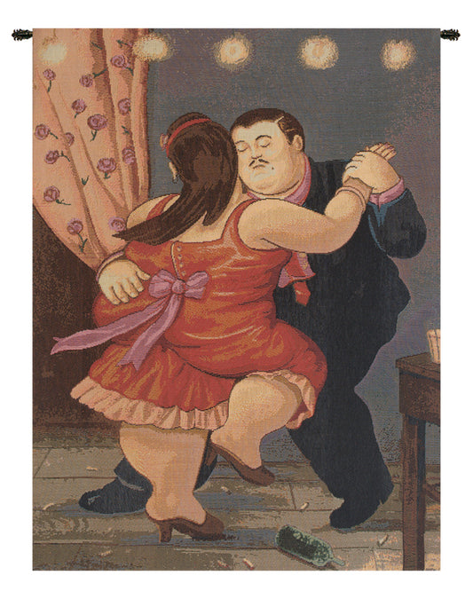 Botero Rosso Italian Wall Tapestry