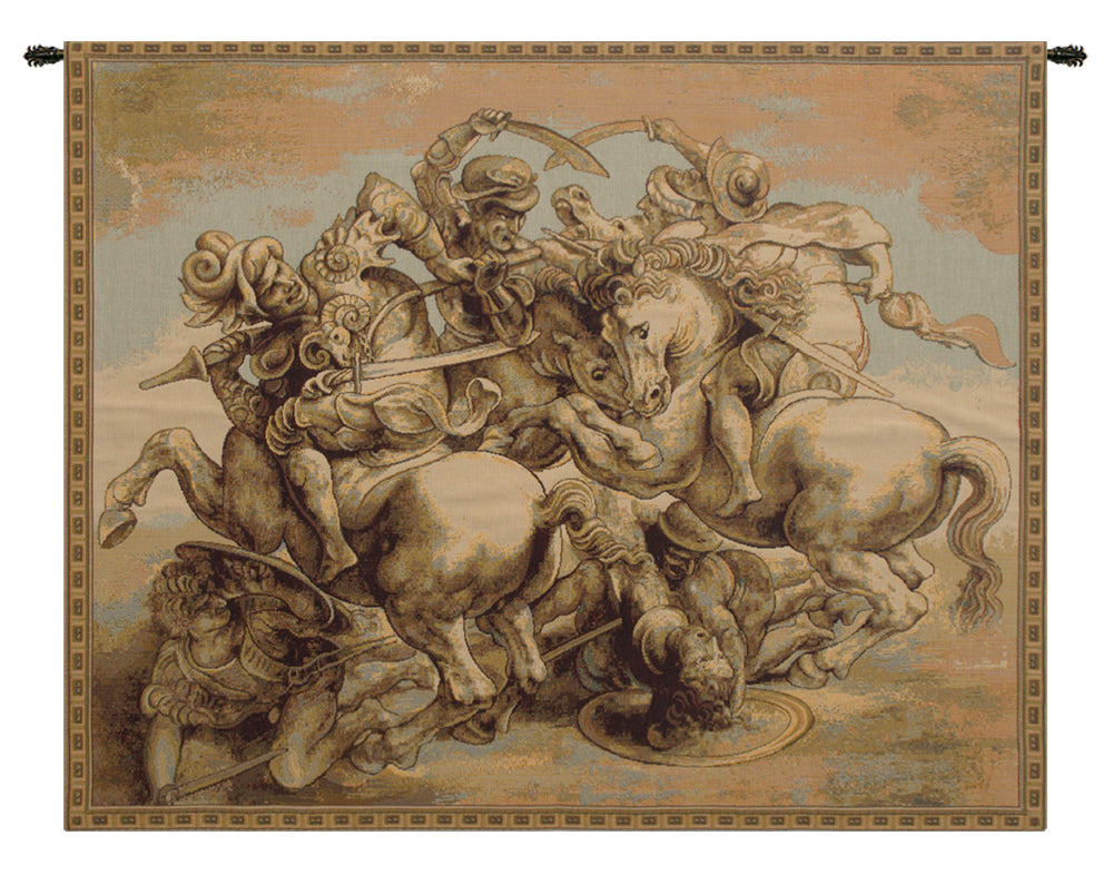 The Battle of Anghiari Italian Wall Tapestry