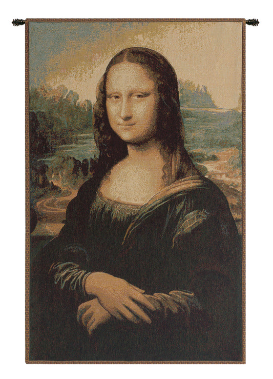 The Mona Lisa Italian Wall Tapestry