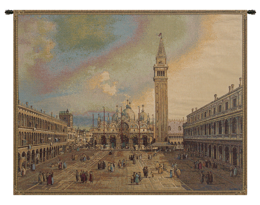 San Marco Square Italian Wall Tapestry
