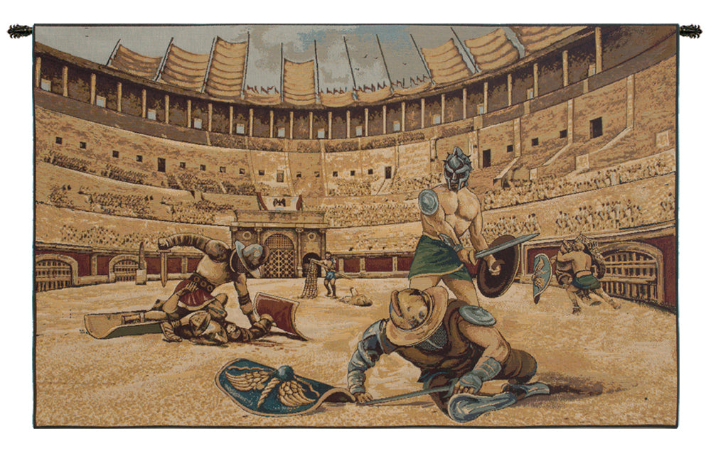 Gladiators Italian Wall Tapestry