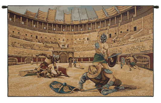 Gladiators Italian Wall Tapestry