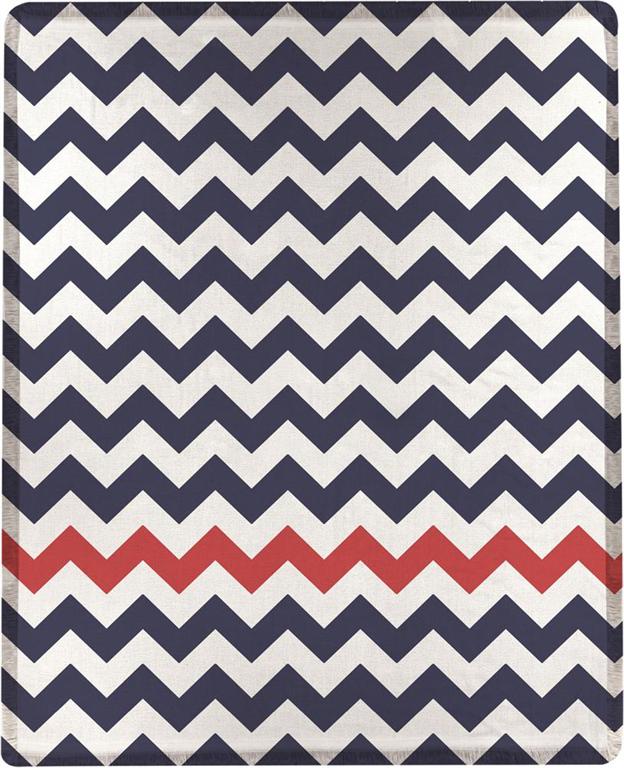 Nautical Pattern Afghan Throw