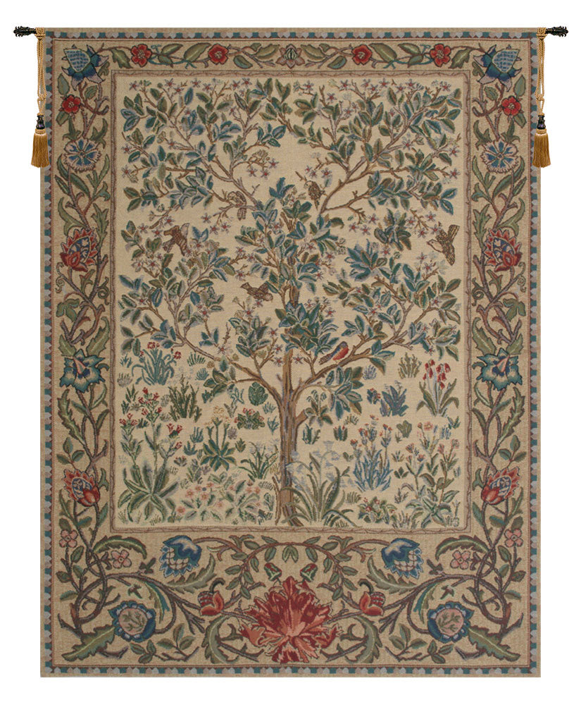 The Tree of Life Beige Tapestry Wholesale