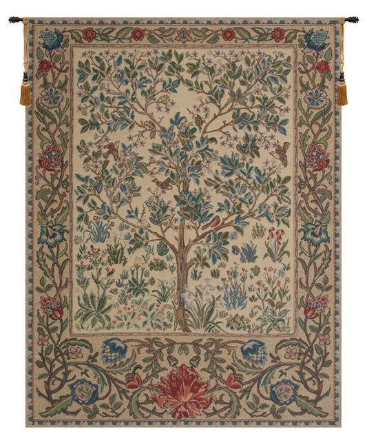 The Tree of Life Beige Tapestry Wholesale