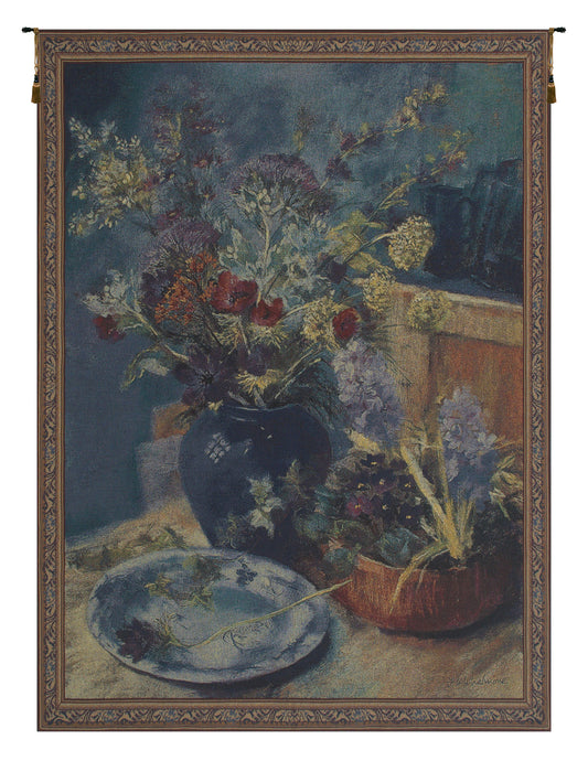 Spring Bouquet Still Life Tapestry Wall Art