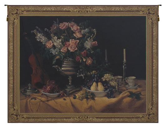 Summer Bouquet Still Life Tapestry Wall Art