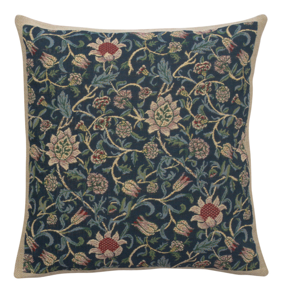 Fleurs de Morris Blue Cushion Cover Wholesale
