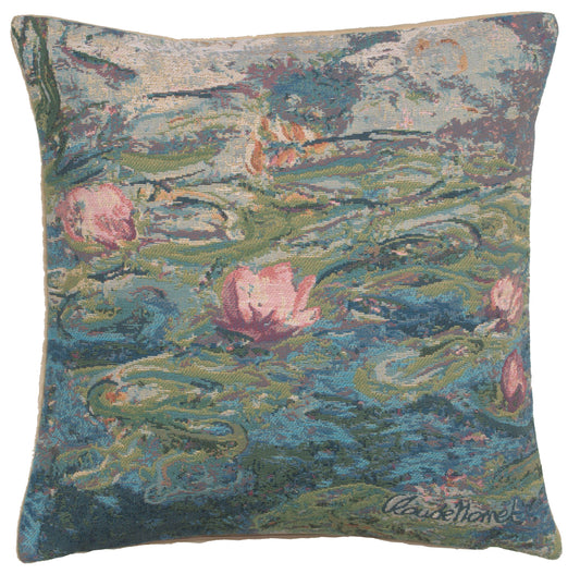 Monet's Water Lilies II European Cushion Covers