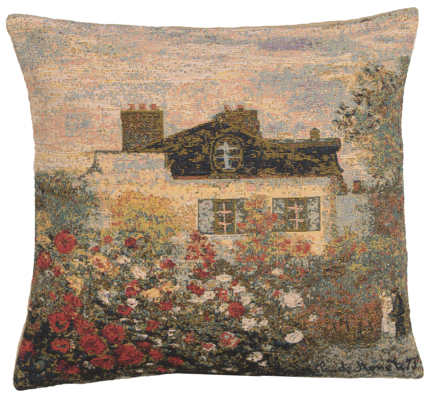 Monet's Mansion European Cushion Covers