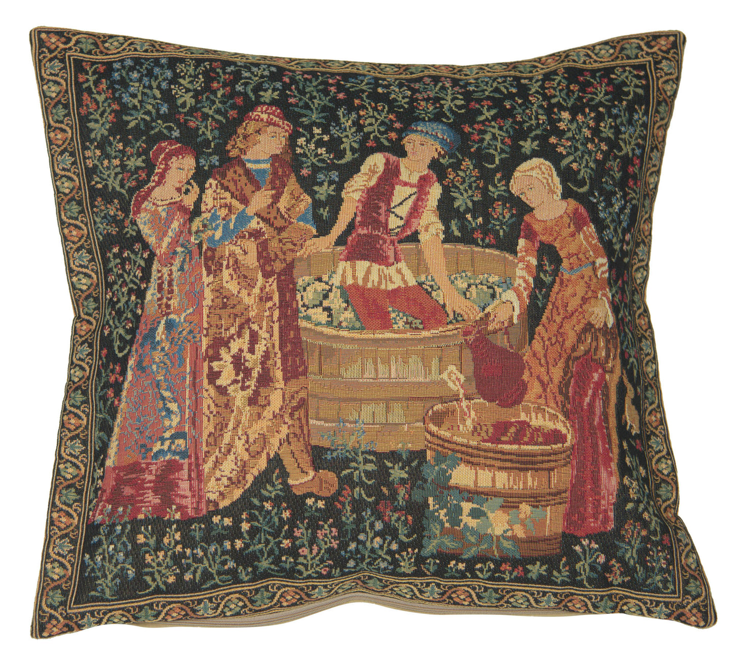 The Wine Press II European Cushion Covers