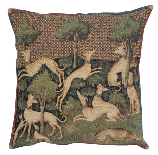 Medieval Dogs European Cushion Covers