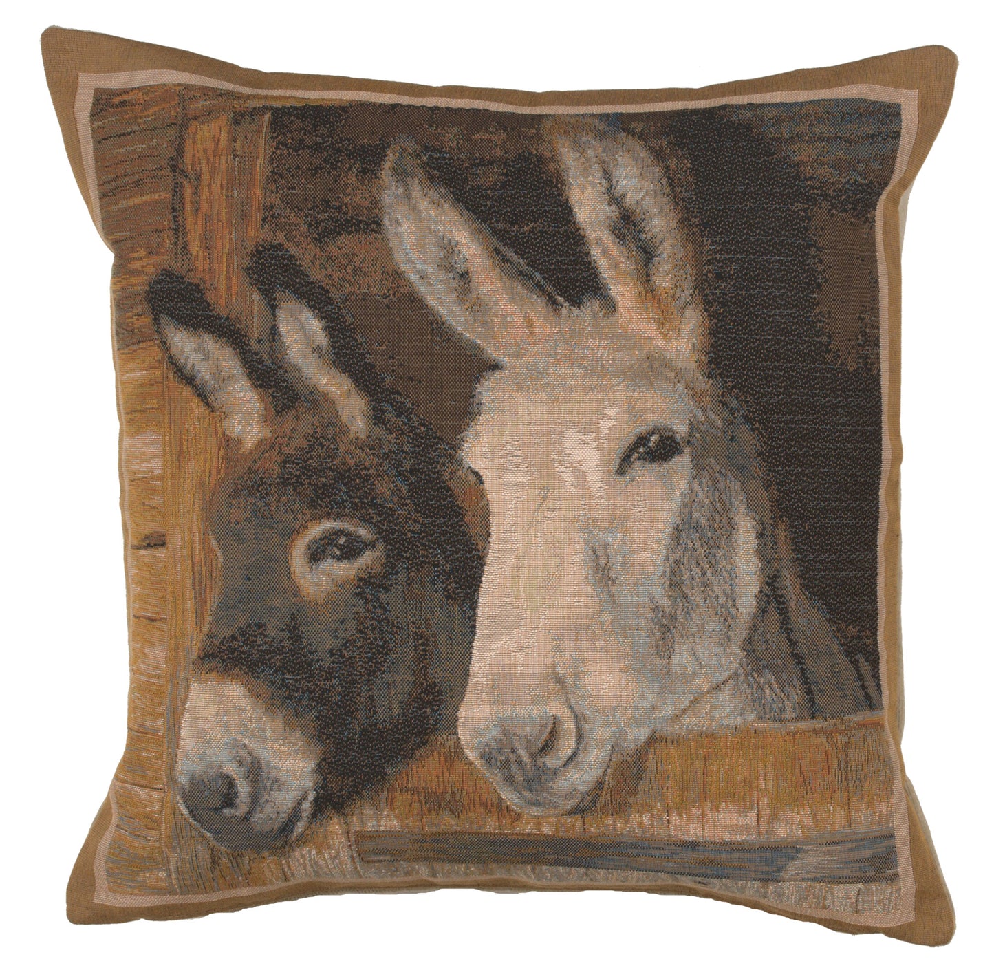 Donkeys French Cushion Cover