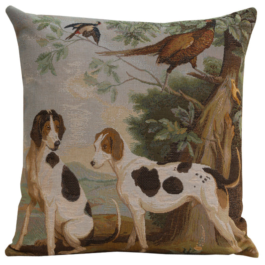 Hunting Dogs French Cushion Cover