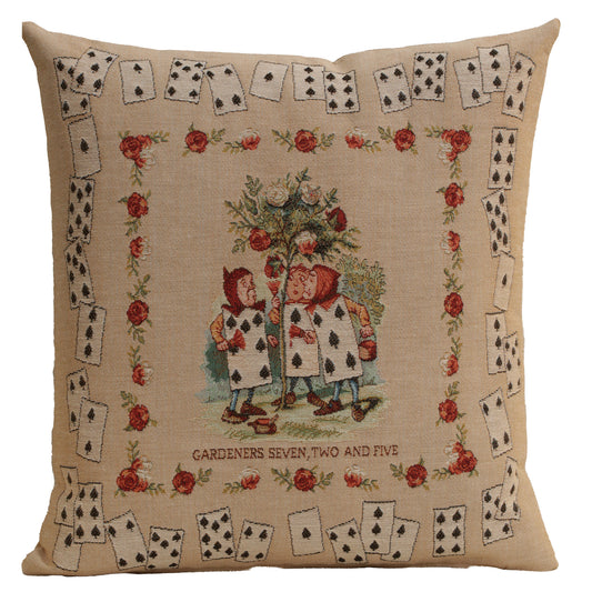 The Gardeners Alice In Wonderland French Cushion Cover
