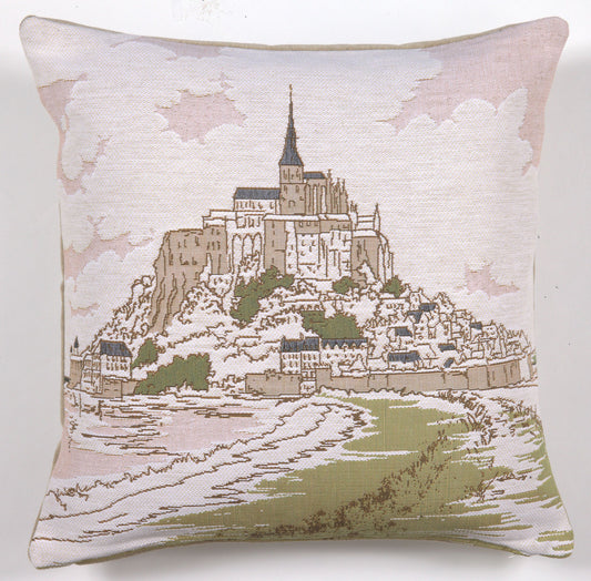 Mont Saint Michel 1 French Cushion Cover