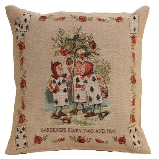 The Garden Alice In Wonderland French Cushion Cover